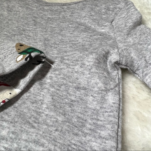 NWOT Just One You by Carters Gray Ho Ho Ho Christmas Body Suit and Pants Set - Picture 9 of 12